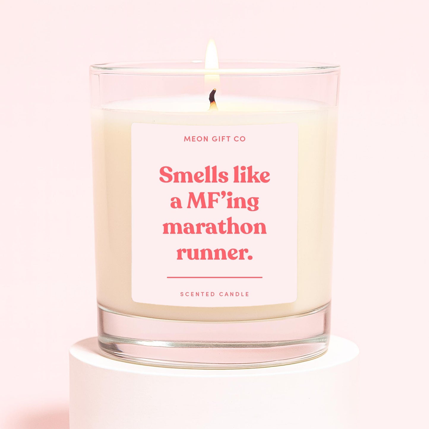 Smells Like a MF'ing Marathon Runner Candle