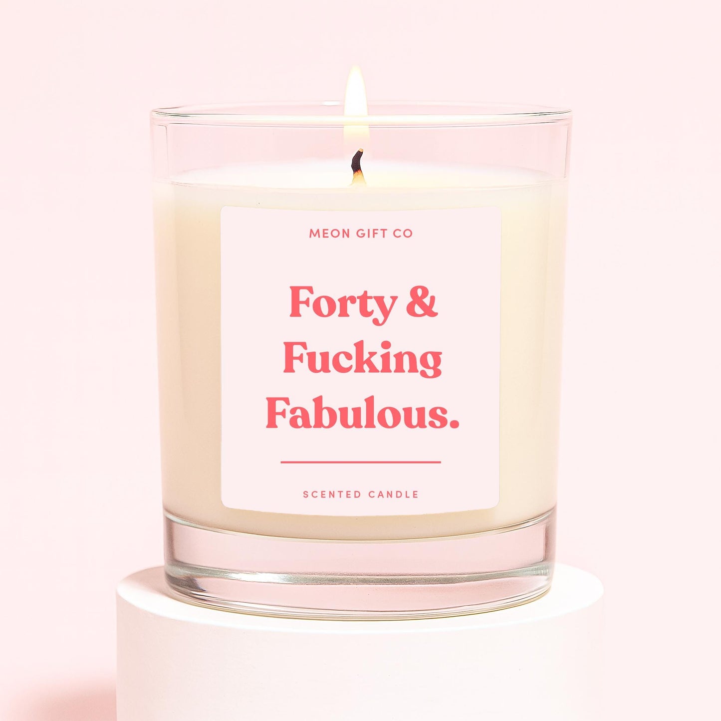 Forty & Fabulous Candle