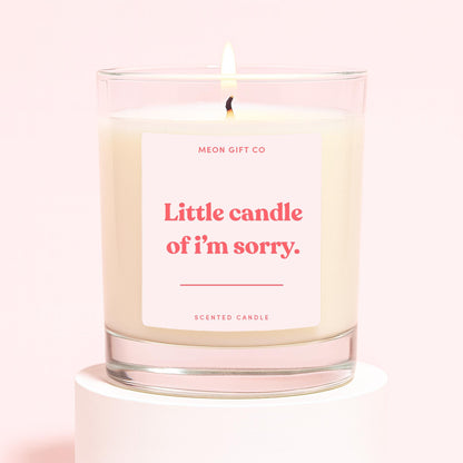 Little Candle Of I'm Sorry