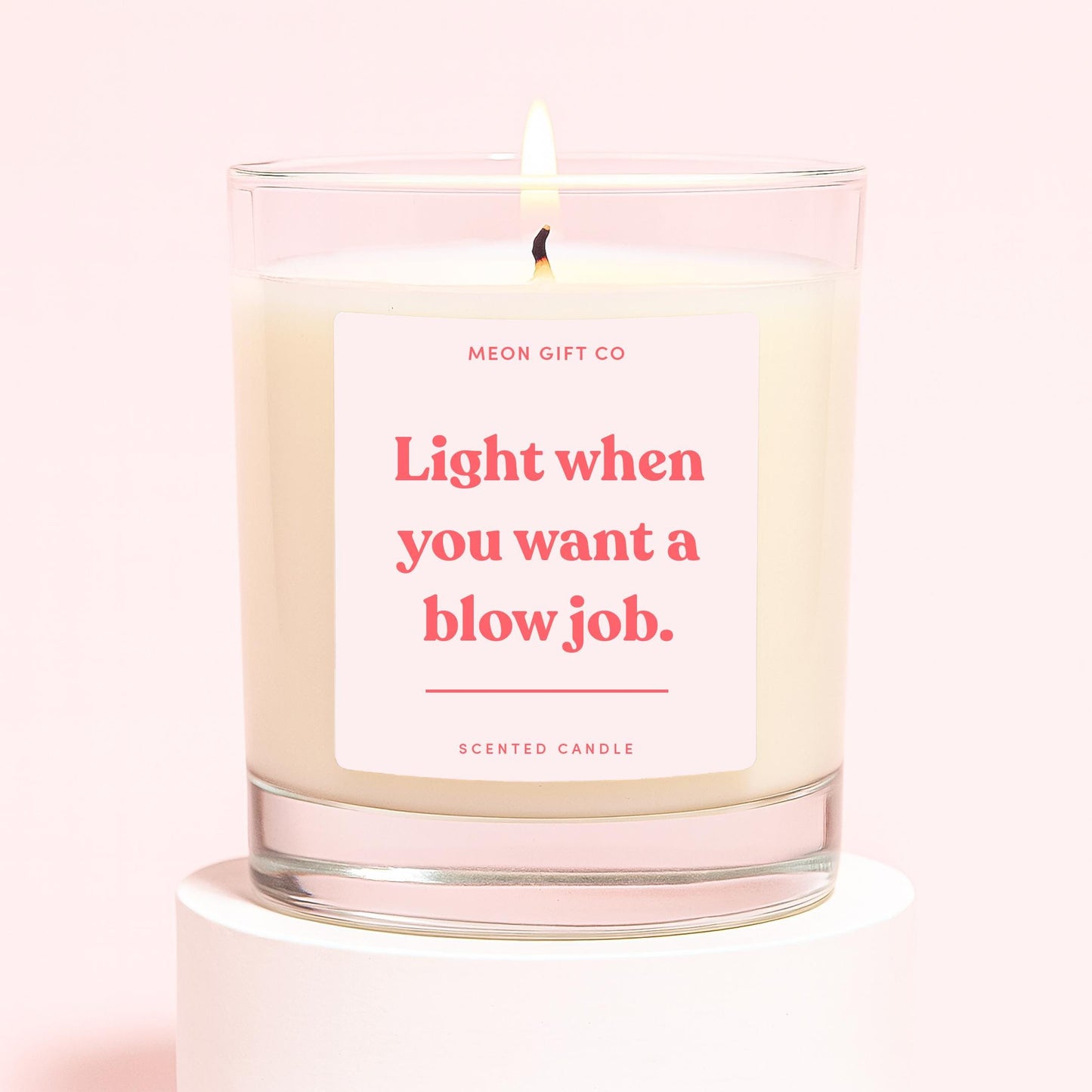 Light This When You Want a BJ Candle