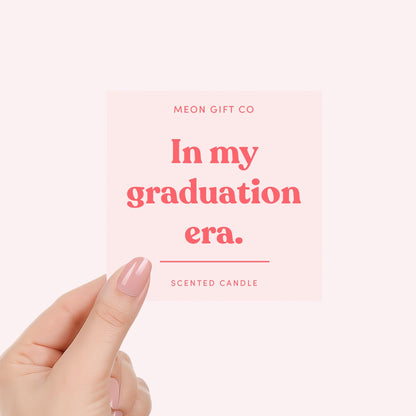 In My Graduation Era Candle