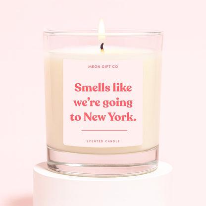 Smells Like We're Going To New York Candle